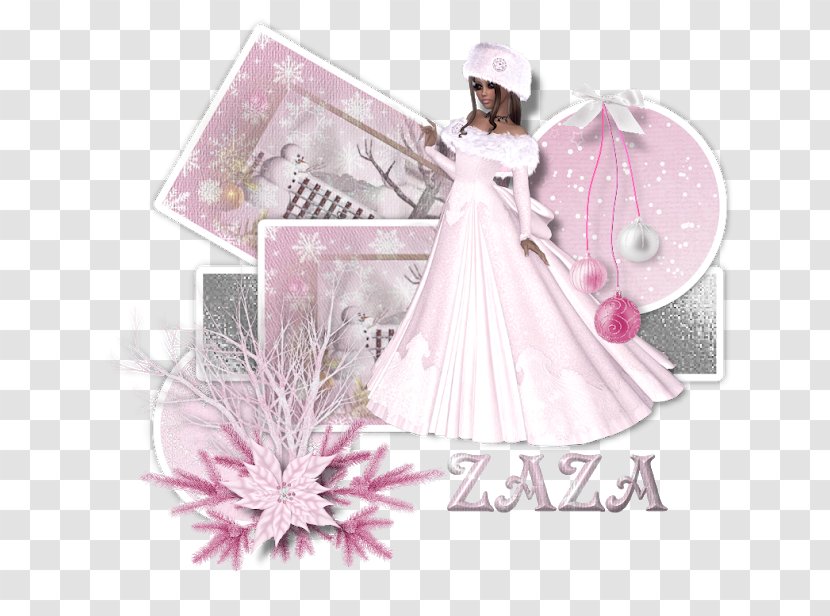 Gown Pink M Health Hair Doll - Rtv - Atena Graphic Transparent PNG