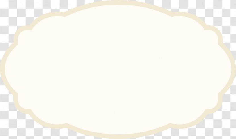 Beige Pattern - Yellow Frame Background Transparent PNG