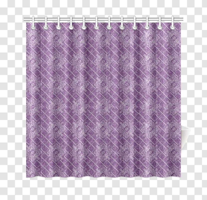 Curtain - Purple - Lilac Window Curtains Transparent PNG