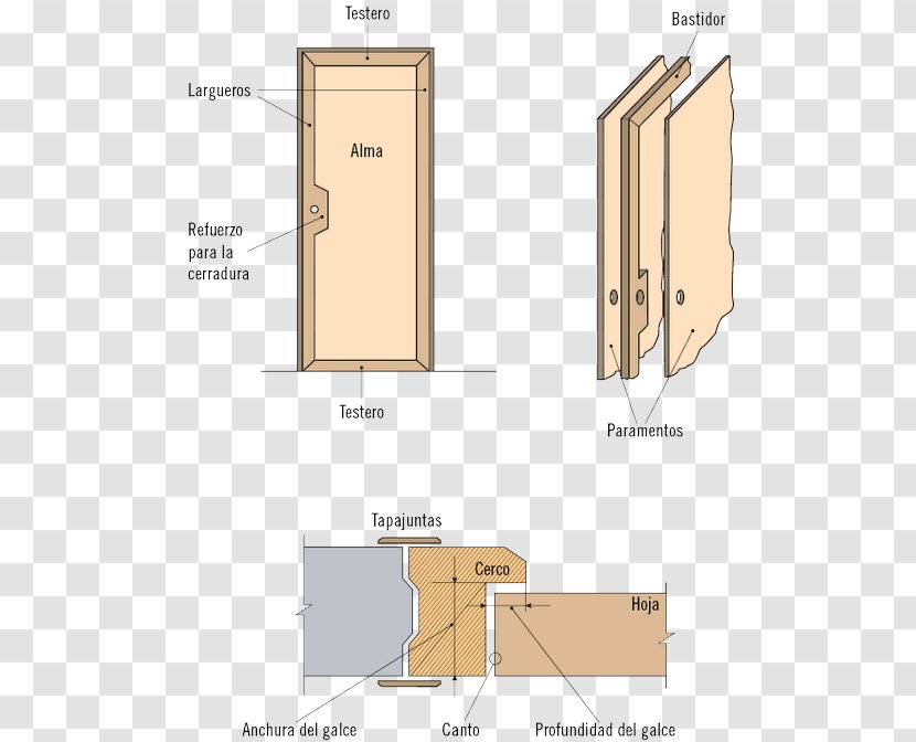 Window Sliding Door Wood Carpenter - Floor Plan Transparent PNG