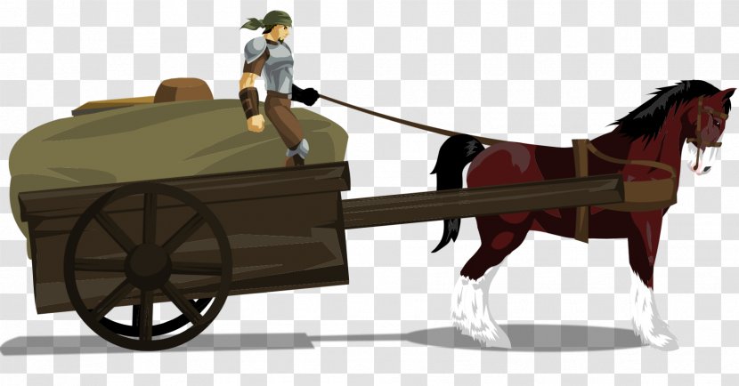 Horse Harnesses Chariot Wagon Rein - Tack - Western Transparent PNG