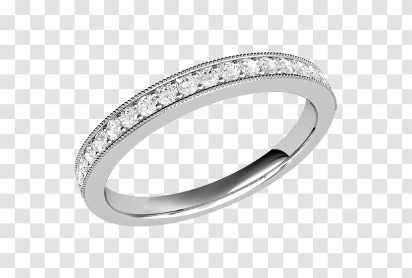Wedding Ring Diamond Brilliant Engagement - Cut In Half Transparent PNG