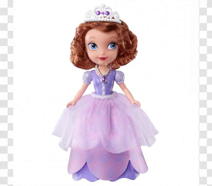 Sofia The First Doll Toy Bowing Disney Junior - Princesa Transparent PNG