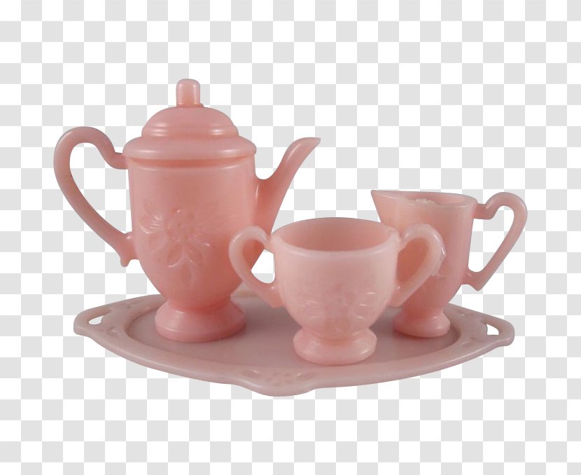 Coffee Cup Tea Set Plastic Teapot - Teacup Transparent PNG