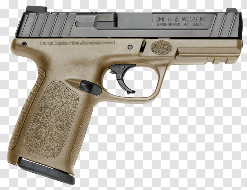 Smith & Wesson SD Firearm Pistol 9×19mm Parabellum - Gun Accessory - Magazine Transparent PNG