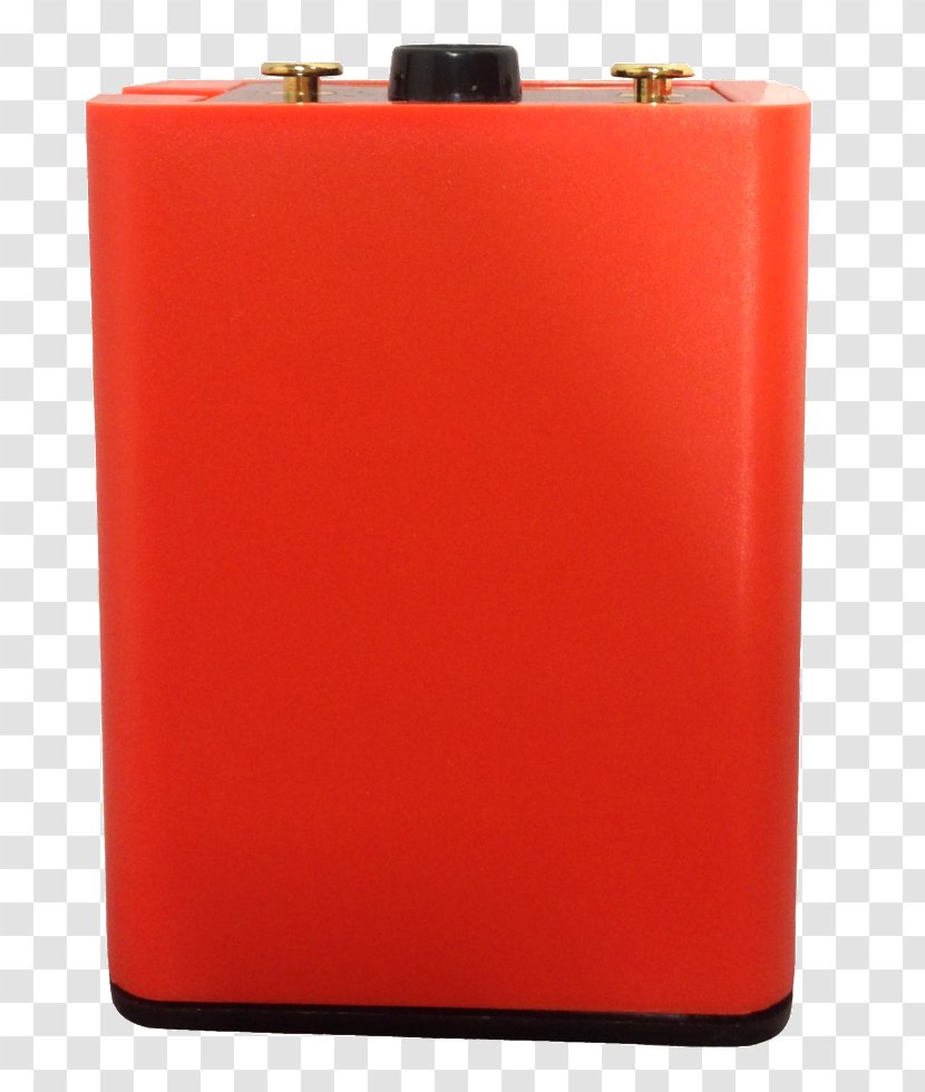 Rectangle Flask - Red - Design Transparent PNG