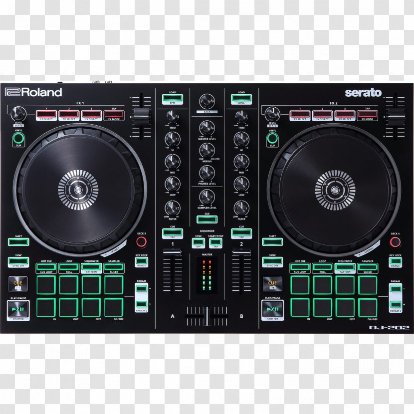 DJ Controller Roland TR-505 TR-808 Disc Jockey Corporation - Flower - Vestax Transparent PNG