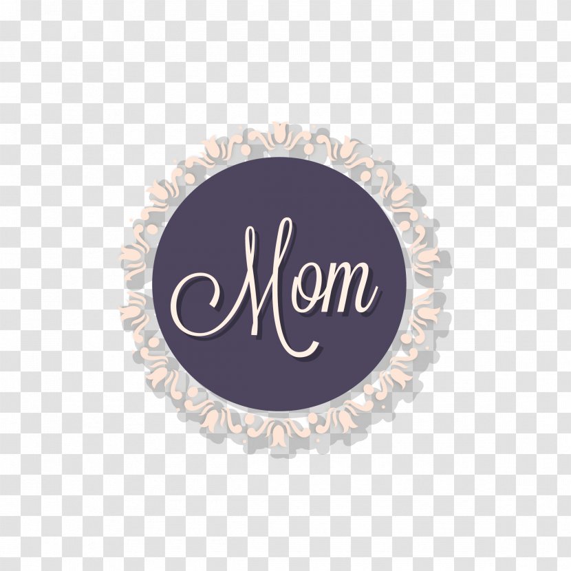 Logo Brand Purple Font - Lilac - Happy Mothers' Day Transparent PNG