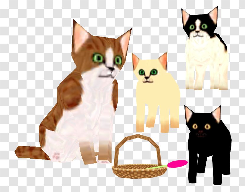 Kitten Whiskers Domestic Short-haired Cat Tomodachi Life - Short Haired Transparent PNG