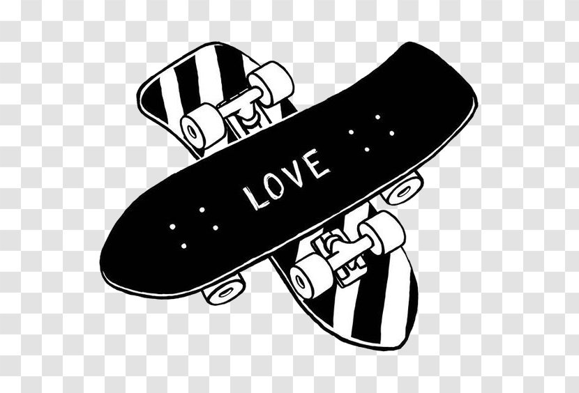 Skateboarding Drawing Illustration Image - Fashion Accessory - Skateboard Transparent PNG