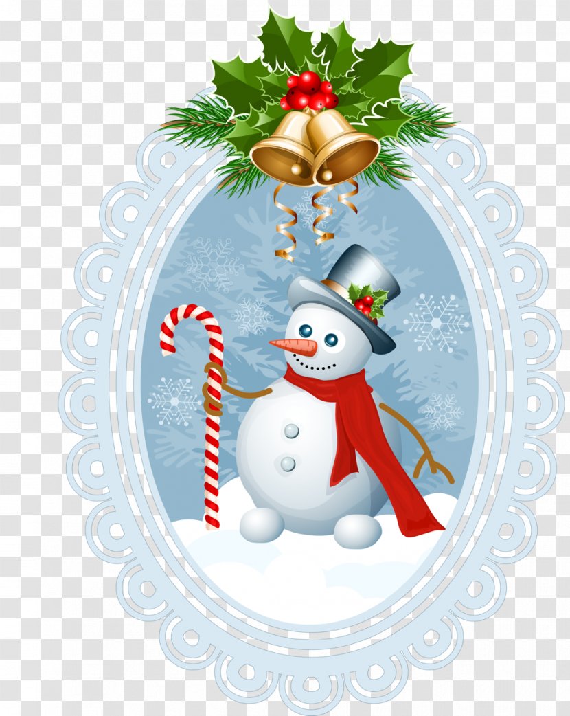 Santa Claus Christmas Ornament Decoration Clip Art - Snowman Transparent PNG