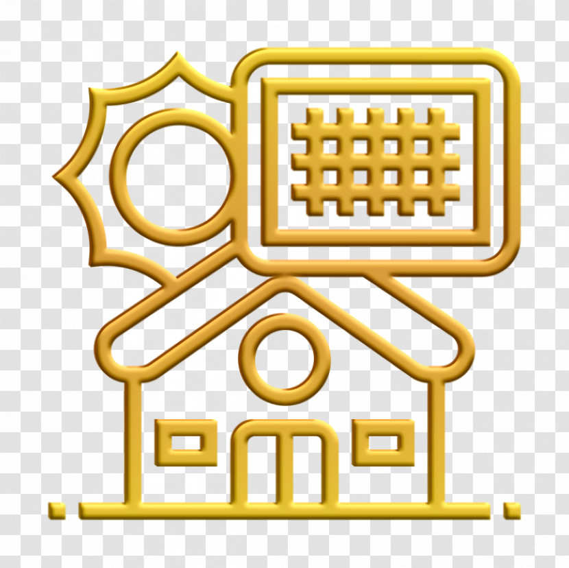 Power Icon Solar Panel Icon Architecture Icon Transparent PNG