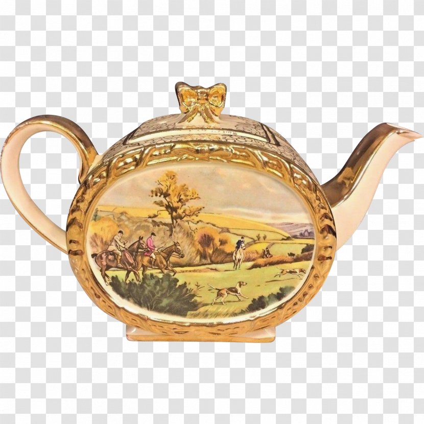 Teapot Porcelain Ceramic Pottery Banko Ware - Antique Transparent PNG