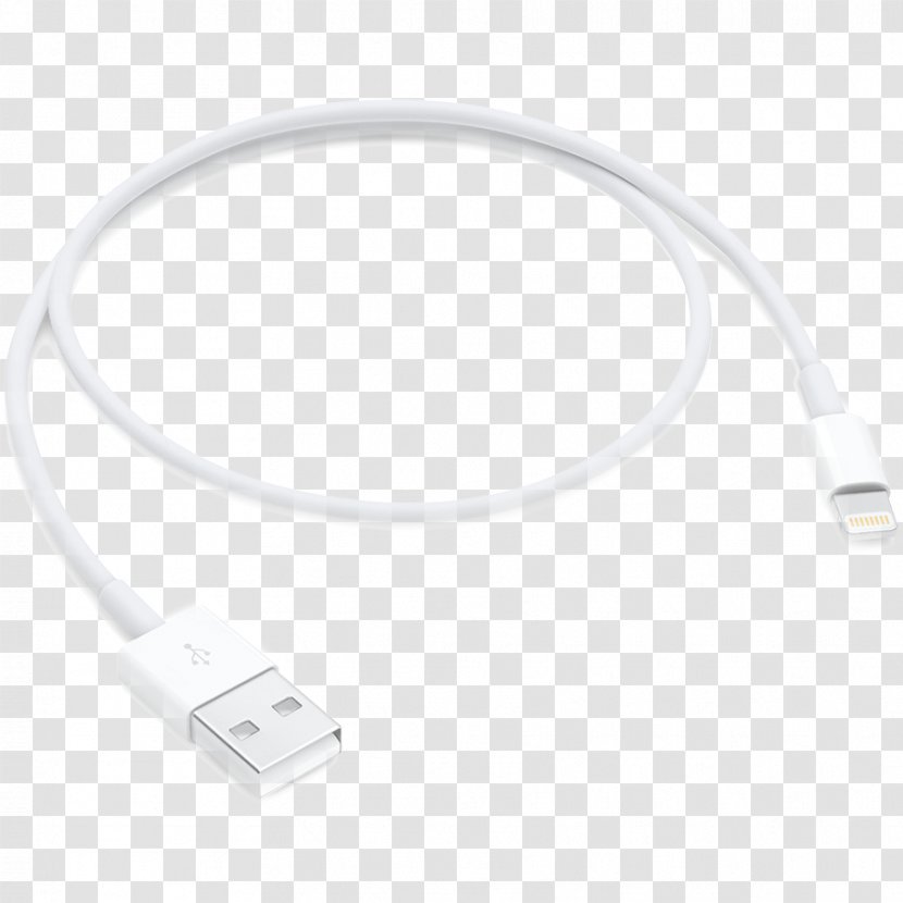 Serial Cable Lightning Electrical Adapter Apple - Phone Connector Transparent PNG