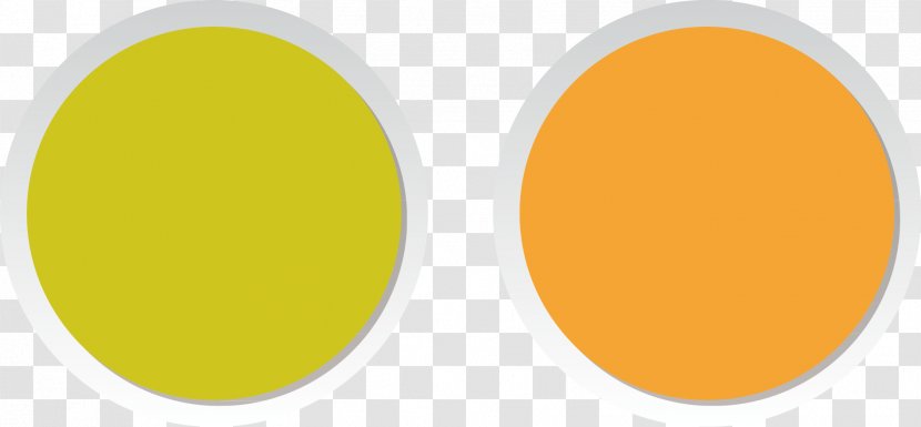 Yellow Circle - Oval - Round Click Button Transparent PNG