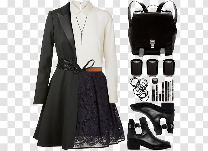 Little Black Dress Fashion Formal Wear - Simple Leisure Women With Transparent PNG