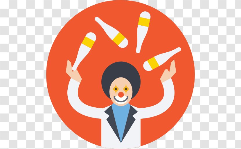 Circus Clown Juggling Transparent PNG