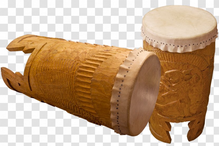 Huehuetl Percussion Teponaztli Drum Musical Instruments - Instrument - Collezione C Transparent PNG