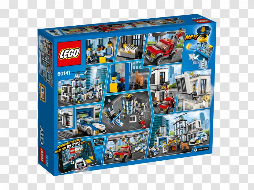 LEGO 60141 City Police Station Lego Toy Transparent PNG