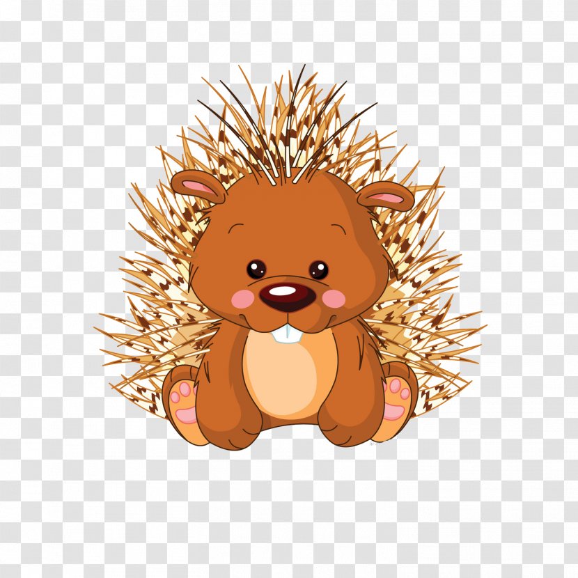 Hedgehog Porcupine Clip Art - Vertebrate Transparent PNG