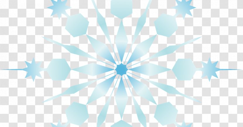 Snowflake Download Clip Art - Blue Transparent PNG