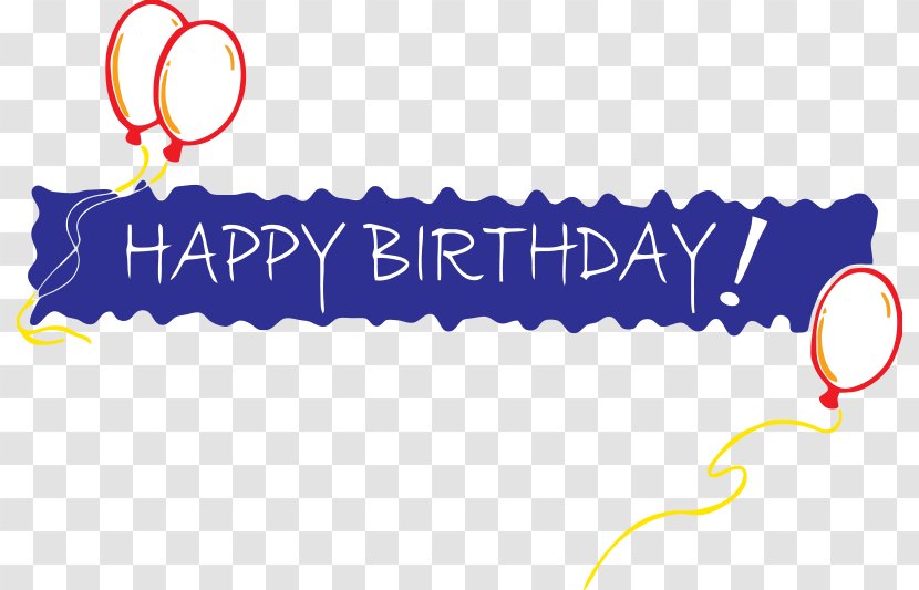 Happy Birthday Clip Art - Cake Transparent PNG
