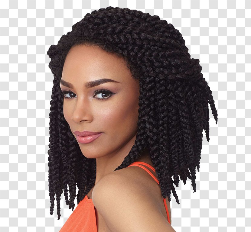 Crochet Braids Artificial Hair Integrations Synthetic Fiber - Coloring Transparent PNG