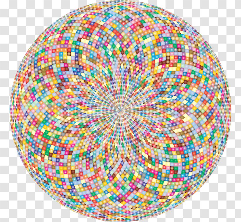 Clip Art - Mandala - Rainbow Transparent PNG