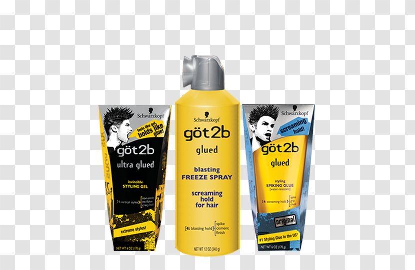 Göt2b Ultra Glued Invincible Styling Gel Lace Wig Spiking Glue Blasting Freeze Spray - Hair Products - Fade Haircuts For Men Transparent PNG
