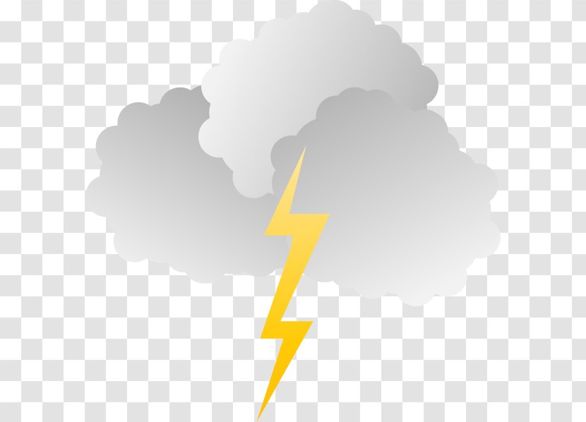 Cloud Lightning Storm Sky - Cliparts Transparent PNG