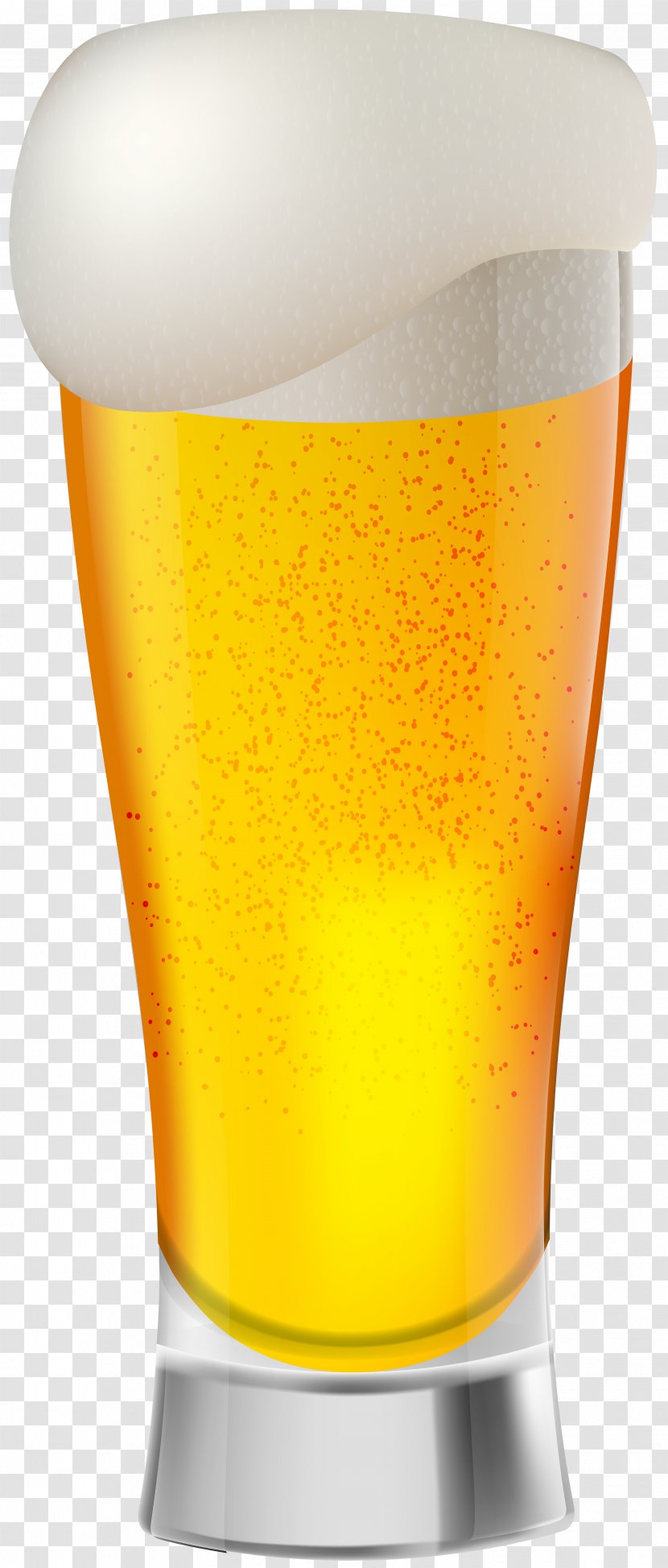 Beer Pint Glass Orange Drink United States Of America - Clip Art Transparent PNG