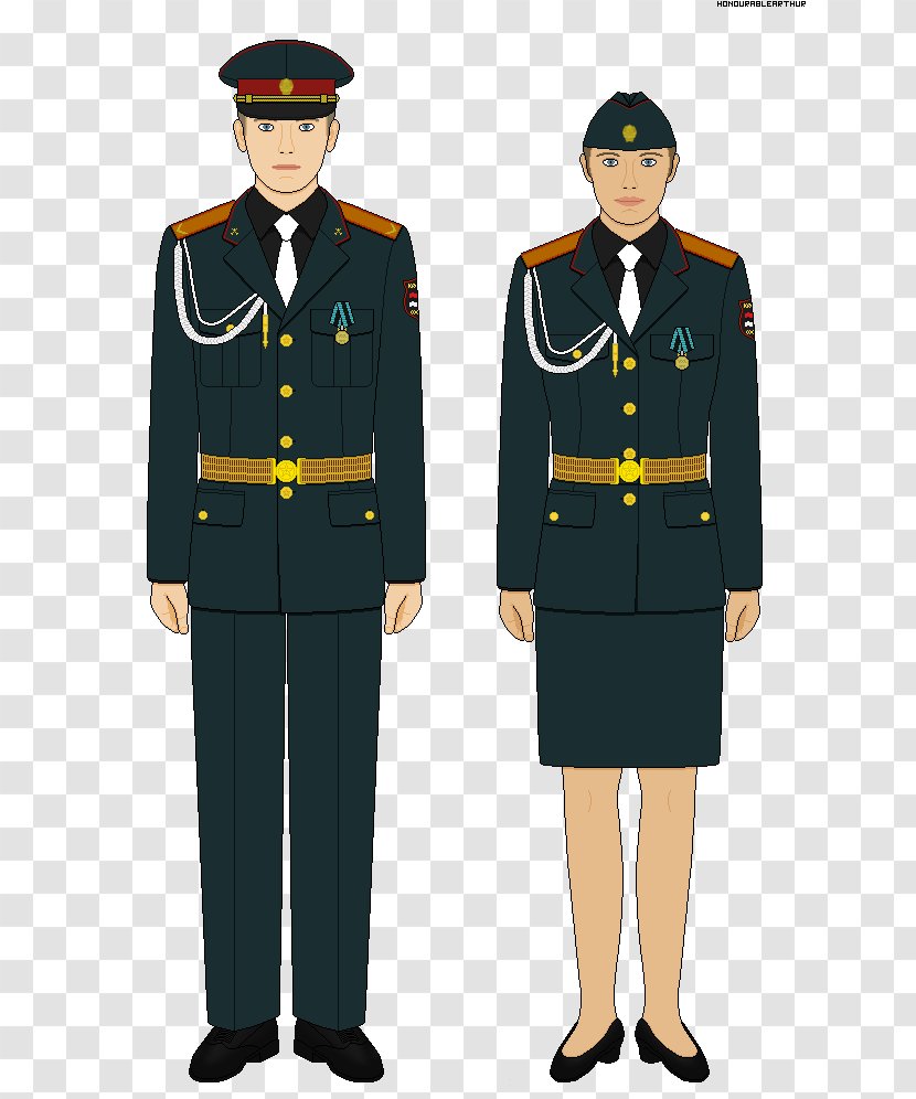 Military Uniform Dress Army Officer Transparent PNG