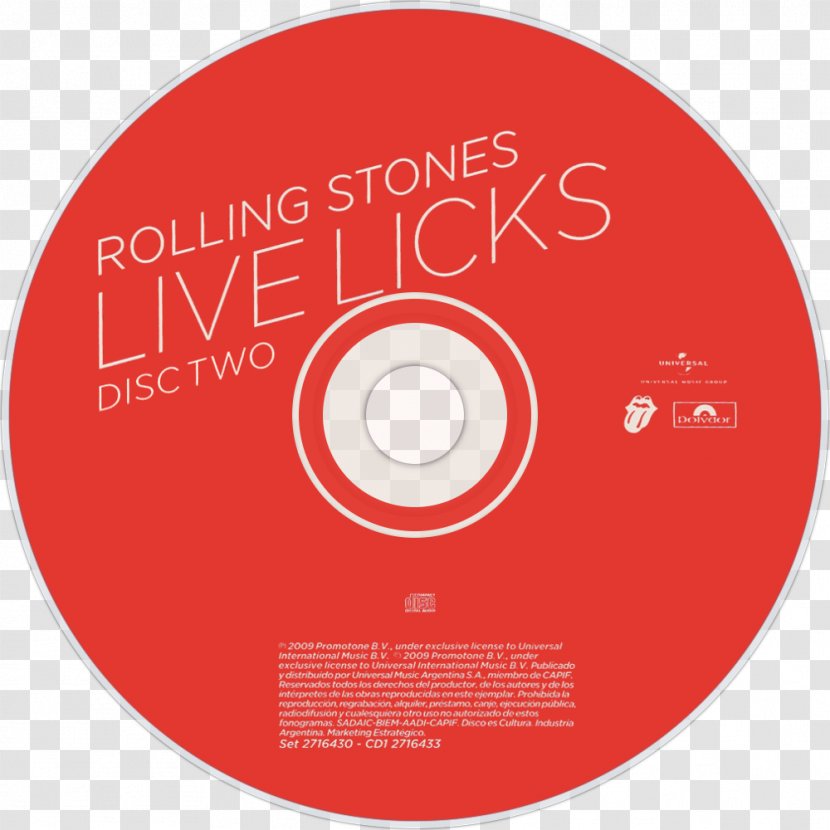 Compact Disc Live Licks Love You Got If Want It! The Rolling Stones - Flower - Jump Back: Best Of Transparent PNG