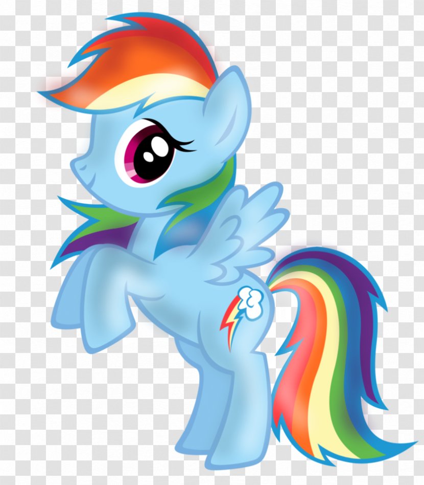 Rainbow Dash Pony Pinkie Pie Twilight Sparkle Rarity - Cartoon Transparent PNG