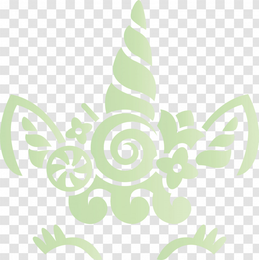 Green Leaf Pattern Plant Logo Transparent PNG
