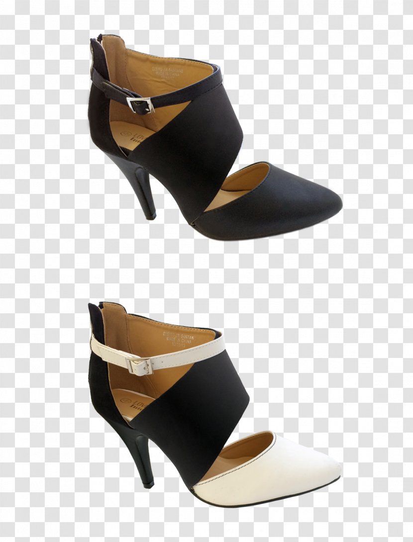 High-heeled Shoe Suede Sandal Transparent PNG