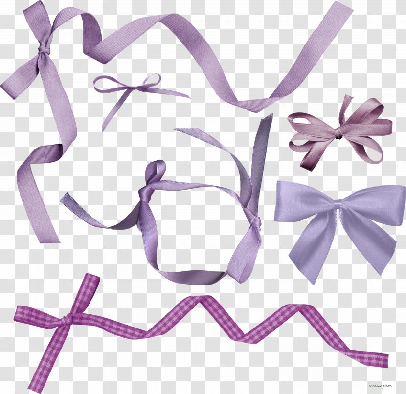 Blog Clip Art - Ribbon - Lavender Transparent PNG