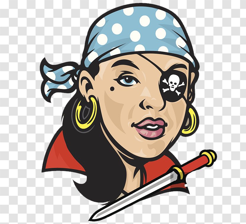 Piracy Black Powder Fireworks Illustration - Dame - Image Design, Pirate Woman's Design Transparent PNG