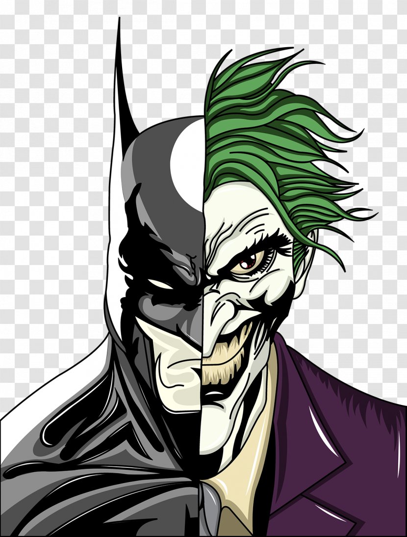 Joker Batman Harley Quinn Drawing Art - Fictional Character Transparent PNG