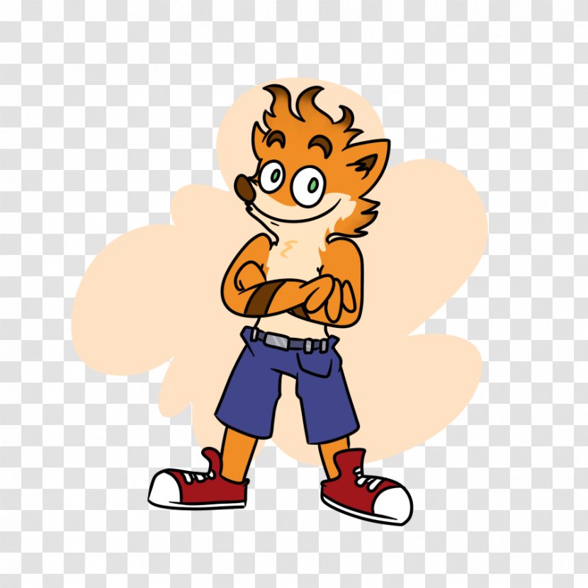 Crash Bandicoot 2: Cortex Strikes Back DeviantArt Mascot - Male - Comic Transparent PNG