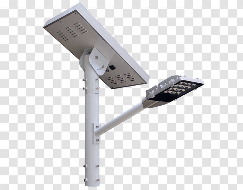 Solar Street Light Lamp Lighting - Lightemitting Diode - Streetlight Transparent PNG
