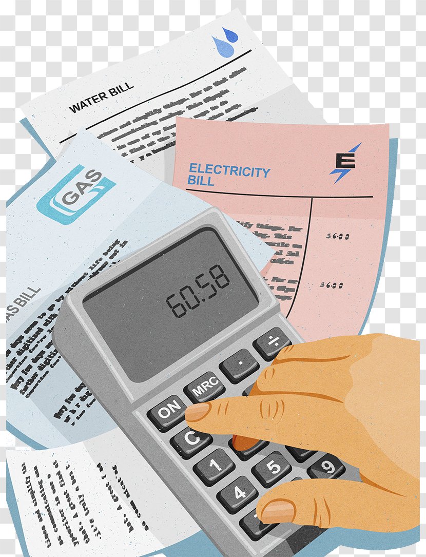 Public Utility Water Tariff Electricity Service ADDC - Receipt - Vector Bill Detail Illustration Transparent PNG