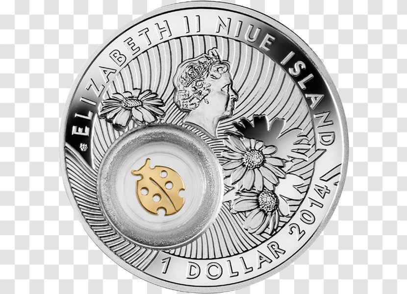 Dollar Coin Silver United States - Biedronka Transparent PNG