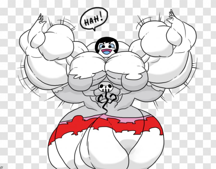 Muscle Drawing Comics Line Art Clip - Heart - Mystique Transparent PNG