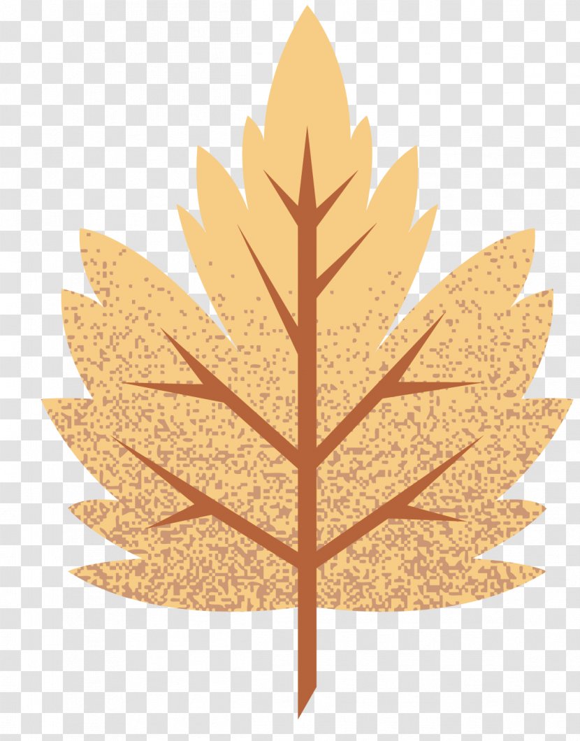 Maple Leaf Euclidean Vector - Pixel - Autumn Leaves Background Transparent PNG