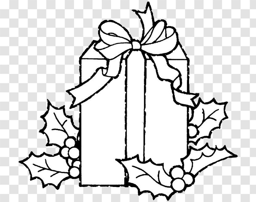 Christmas Gift Coloring Book Child - Plant - Lantern Gifts Decoration Foliage Transparent PNG