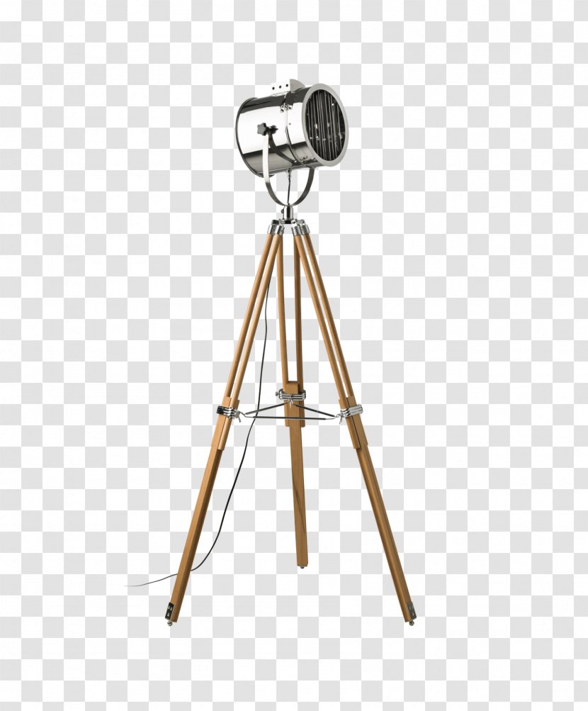 Lamp Lighting Metal Steel - Tripod Sculpture Transparent PNG