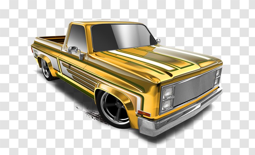 Pickup Truck Car Chevrolet Silverado C/K - Bed Part - Bmw Stripes Transparent PNG