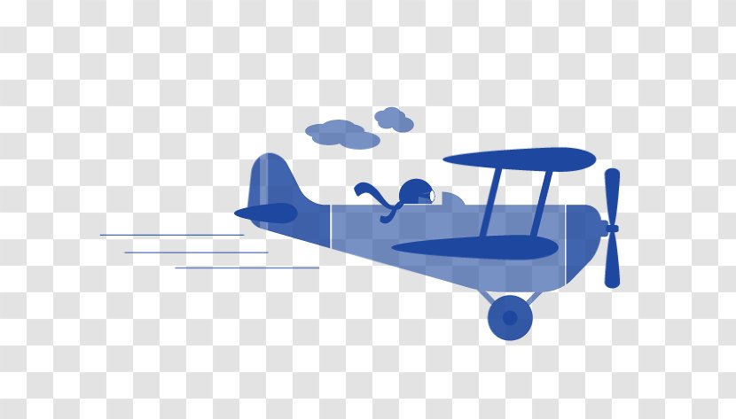 Airplane Clip Art Biplane Illustration - Propeller Transparent PNG