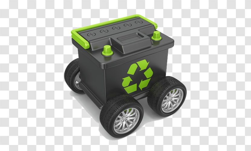 Electric Vehicle Car Electric-vehicle Battery Recycling - Technology - Automotive Transparent PNG